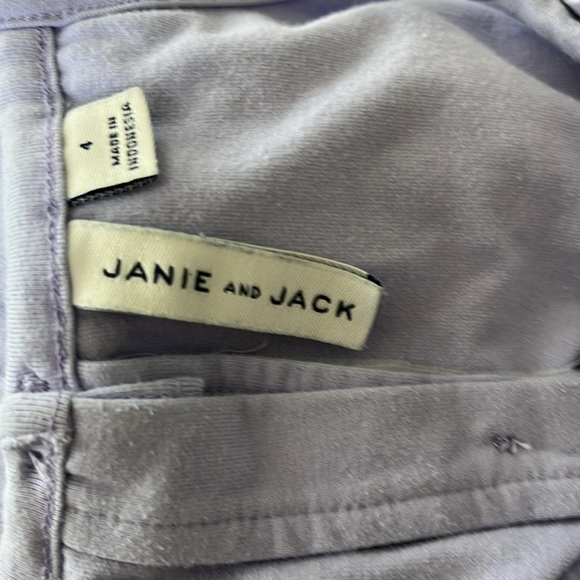 JANIE AND JACK  Pink Girl’s Overall Size 4 - Picture 3 of 4